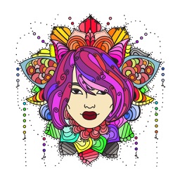 Coréen Coloriage pour Adulte