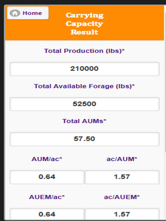 NDSU Grazing Calculator