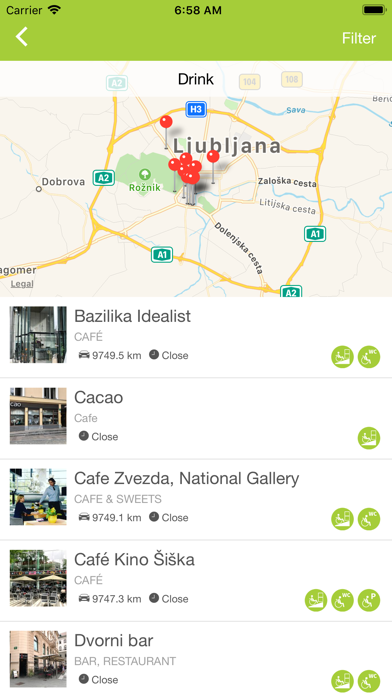 Ljubljana by Wheelchair screenshot 3