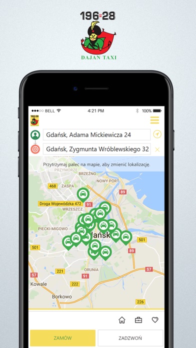 Dajan Taxi Gdańsk screenshot 2