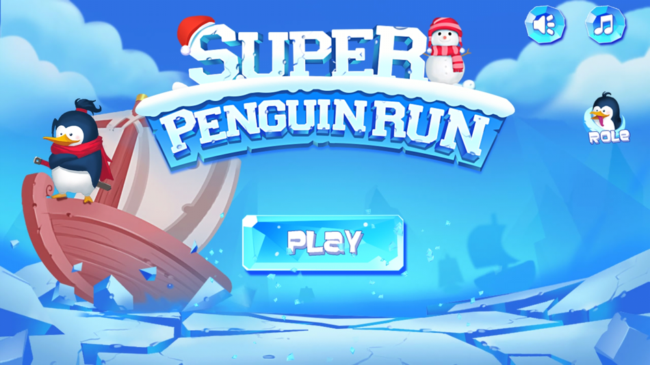 #1. Super Penguin Run (iOS) 由: JIA LIU