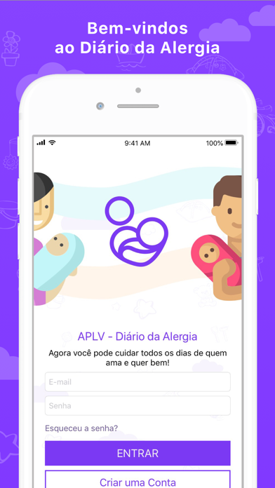Screenshot #1 pour APLV - Diário da Alergia