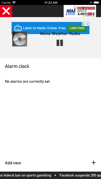 Screenshot #3 pour Mena Weather Radio