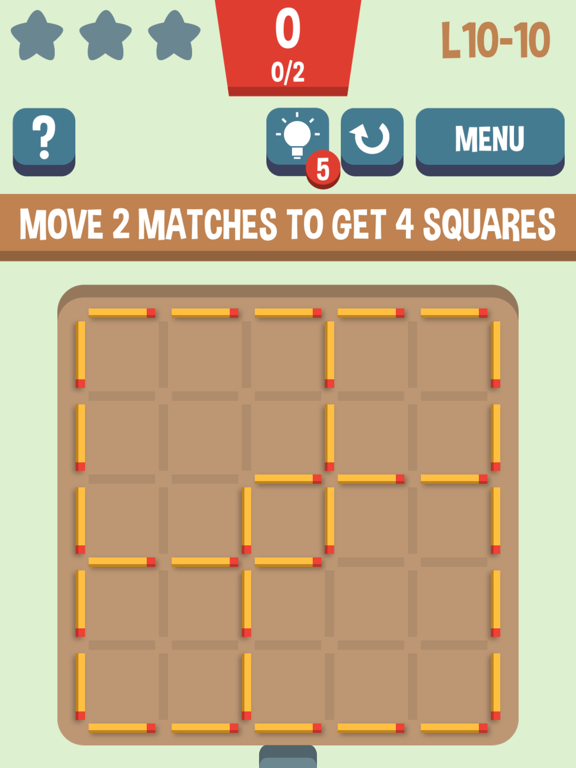 Matchsticks Mania iPad screenshot