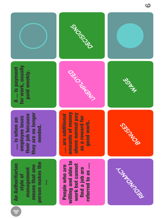 Screenshot #6 pour Business Studies GCSE Games