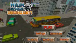 Game screenshot High School Bus Driving 2017 mod apk
