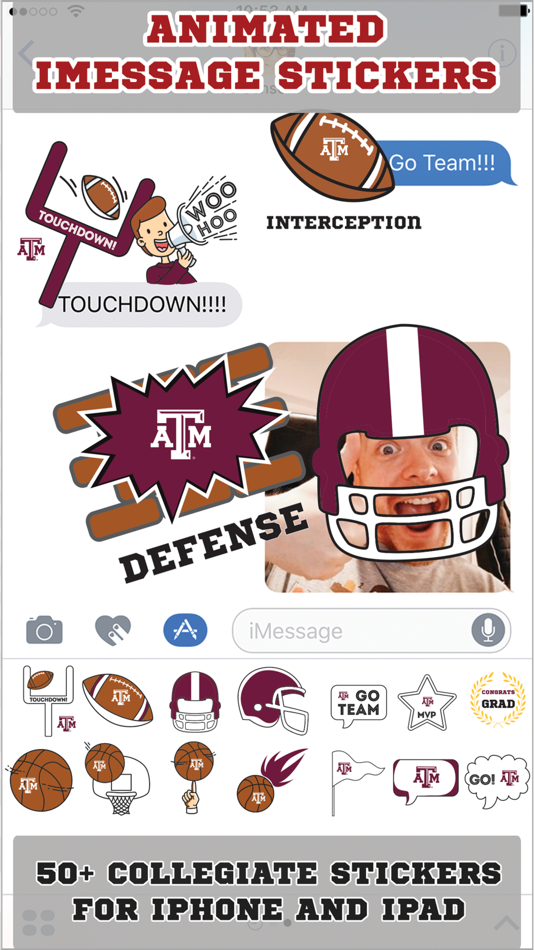 Texas A&M Animated Emojis - 2.0 - (iOS)