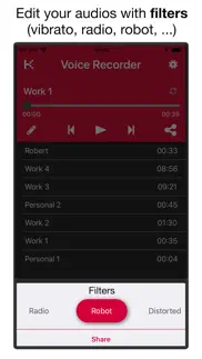 voice & audio recorder pro iphone screenshot 2
