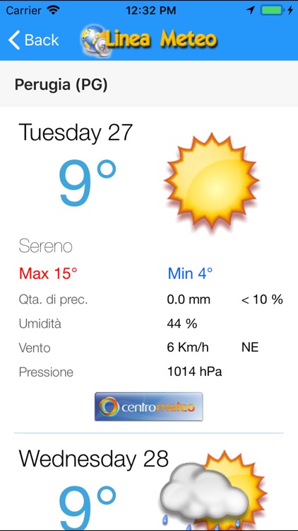 Linea Meteo Live screenshot-3