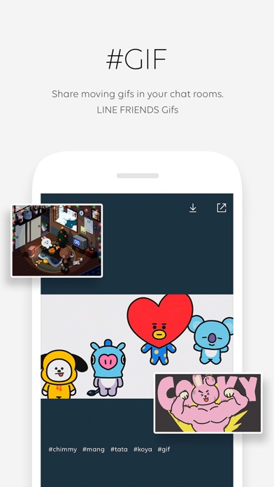 LINE FRIENDS - 待ち受け画像... screenshot1