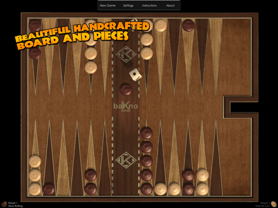 Backgammon.. iPad app afbeelding 2