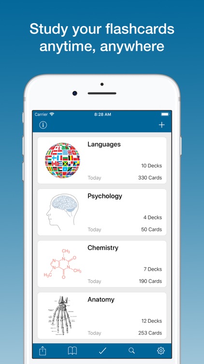 Flashcards & Quizzes - Studium