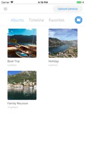 Yogile - Easy Photo Storage screenshot #2 for iPhone