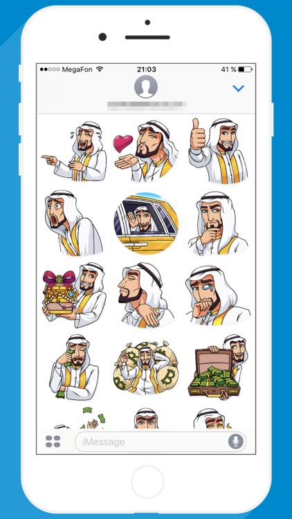 Arab Sheikh STiK Sticker Pack