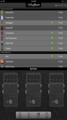 DigiTech Stomp Shop screenshot 1