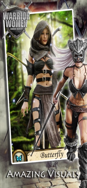 Warrior Women - Hidden Object