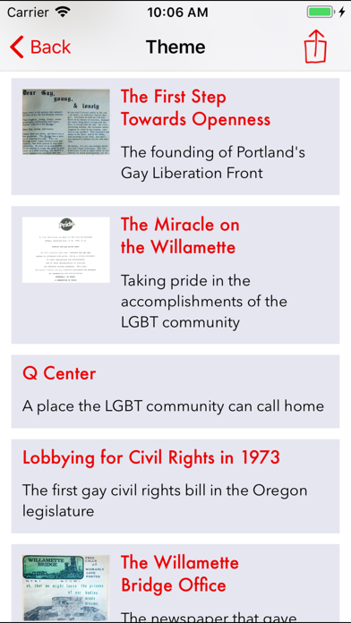 PDX Social History Guide iPhone screenshot 8 - Education app