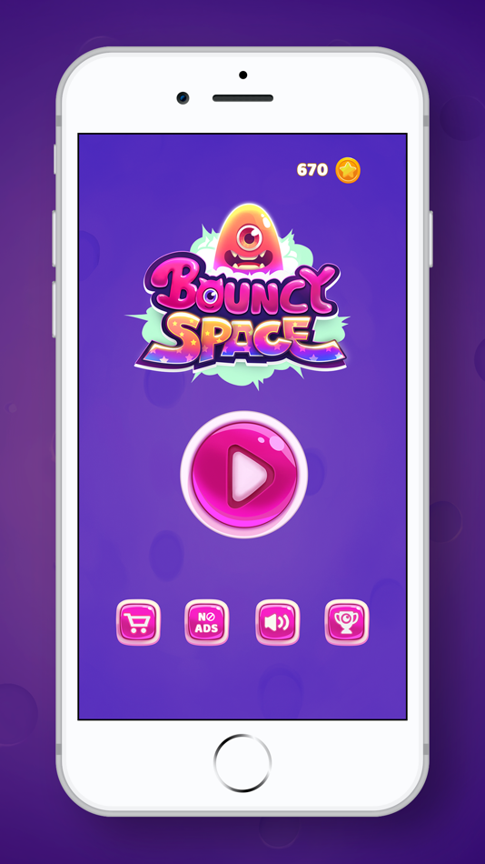 Bouncy Space - 1.0 - (iOS)