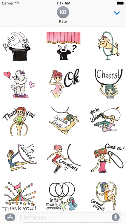 Happy Circus Sticker