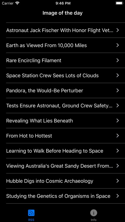 Image of the day rss