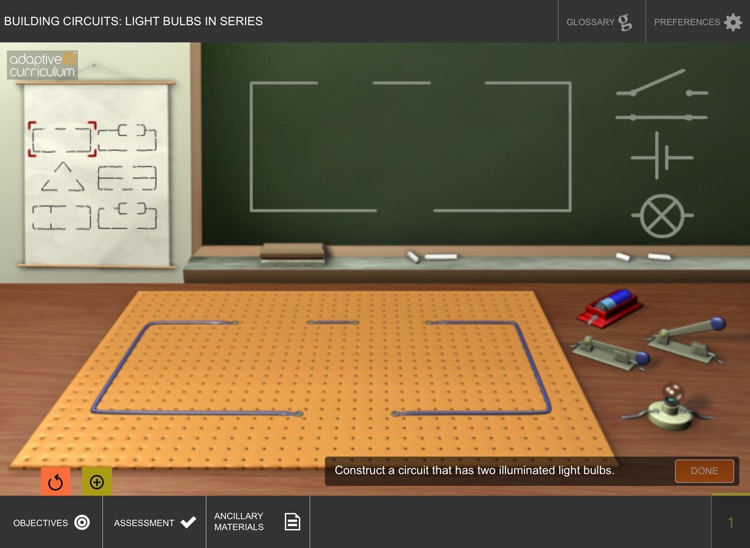 Circuit: Light Bulbs in Series