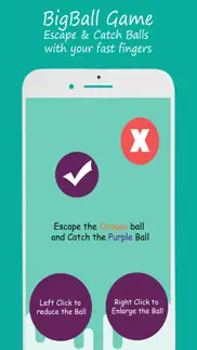 bigball - escape & catch balls iphone screenshot 2