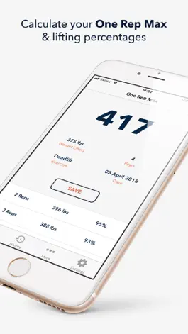 Game screenshot One Rep Max - 1RM Calculator mod apk