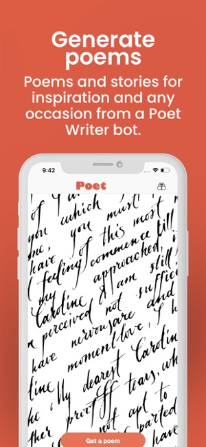 Poet & Writer Creative bot