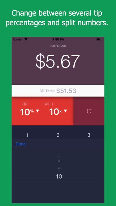 Split & Tip Calculator screenshot 3