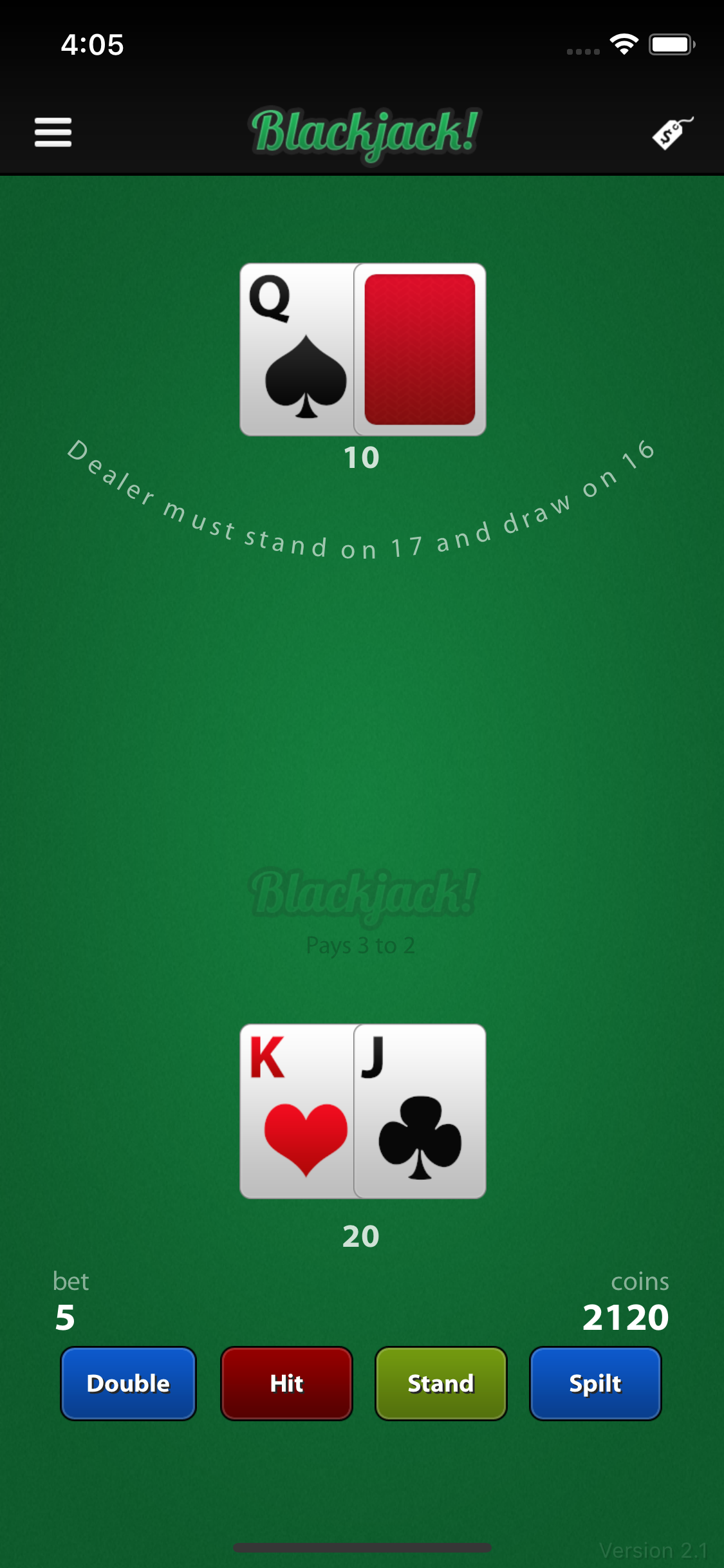 Blackjack!