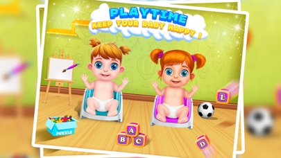 Baby Twins Madness - Daycare screenshot 2