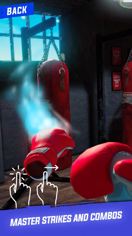 Glowing Gloves: AR Boxing Game screenshot-2