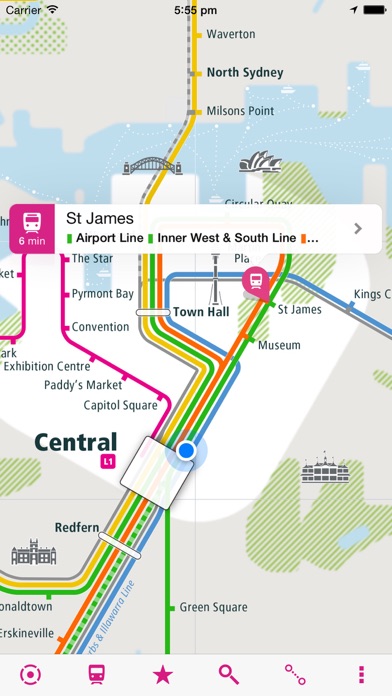 Screenshot #1 pour Sydney Rail Map Lite