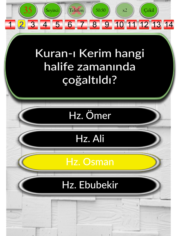 Screenshot #5 pour Yeni Dini Bilgi Yarışması