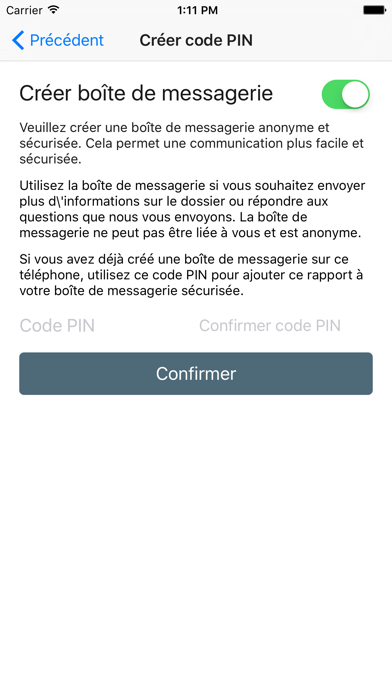 Screenshot #3 pour Grundfos Whistleblower System