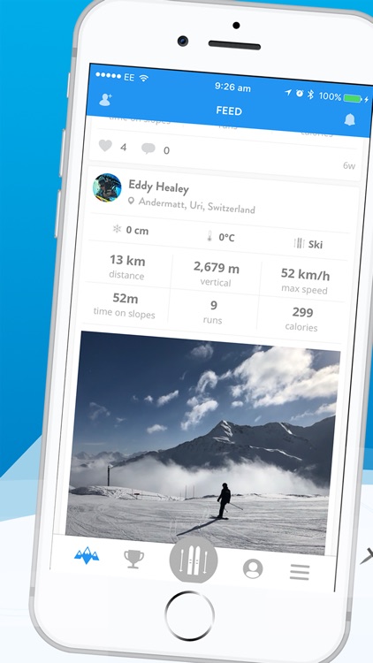 snoww: ski & snowboard tracker