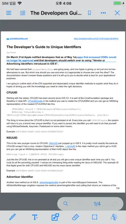 ezPDF Reader screenshot 3