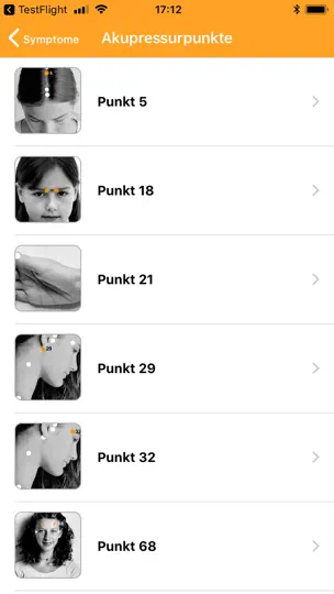 Screenshot von AcuApp® Premium auf dem iPhone 2