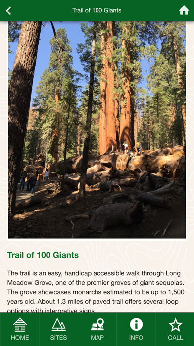 Screenshot #3 pour USFS: Sequoia National Forest