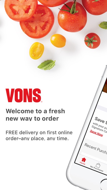 Vons Online Shopping