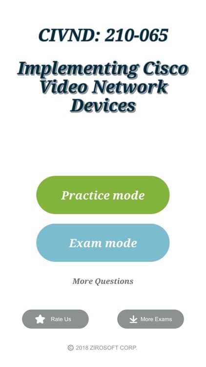 Cisco CIVND: 210-065 Exam