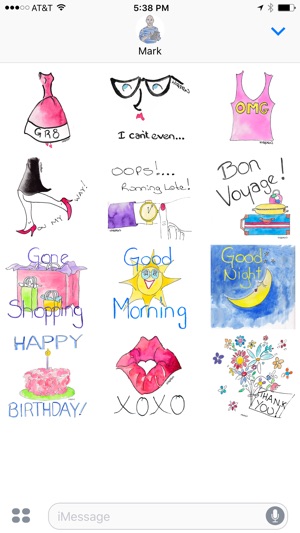 Fashionisto Girl Stickers