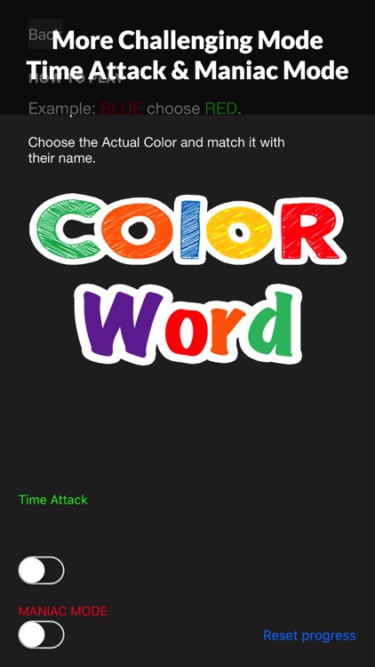 Color Word Match