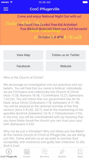 Central Church Pflugerville(圖1)-速報App