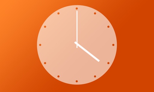 Clock for TV: moving clock for screen burn protection icon