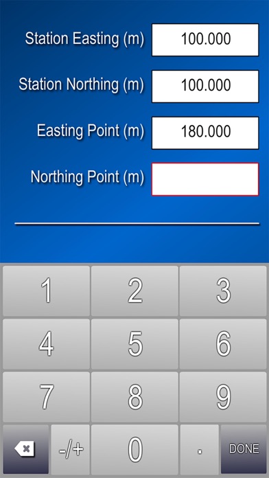 Distance - Bearing Calculator Screenshot
