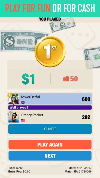 TENS! Tournament screenshot 4