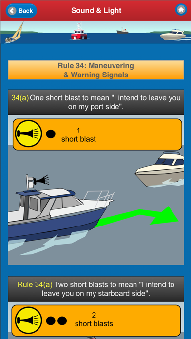 U.S. Inland Navigational Rules Screenshot