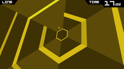 Super Hexagon screenshot