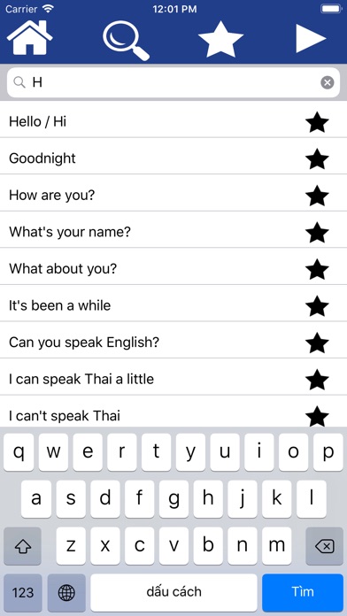 Learn Thai Phrase & Vocabulary screenshot 3